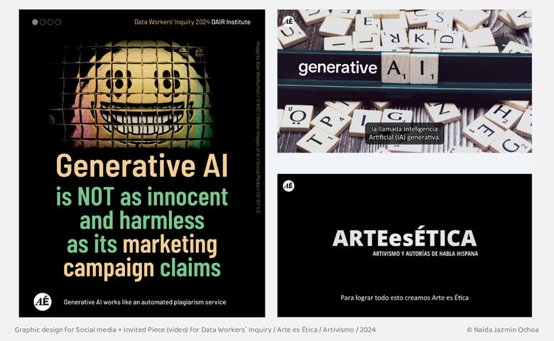 Graphic design for Social media | Artivism | Arte es Ética