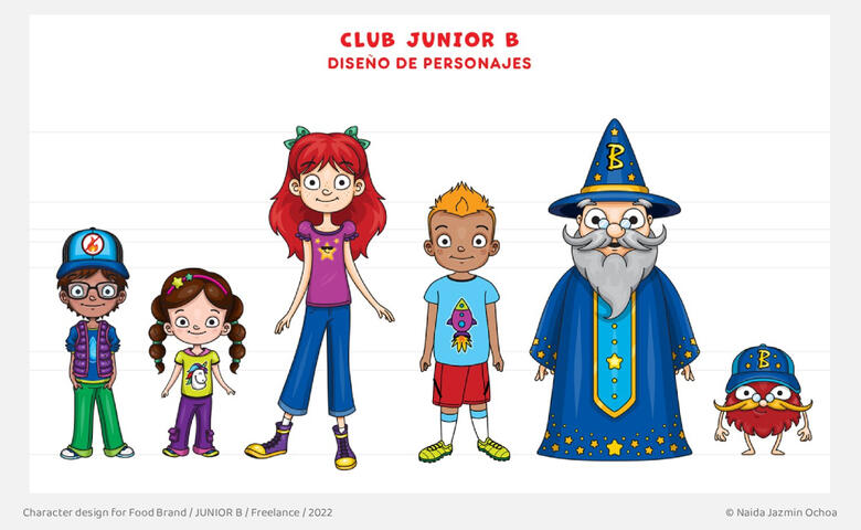 Character design for Food Brand