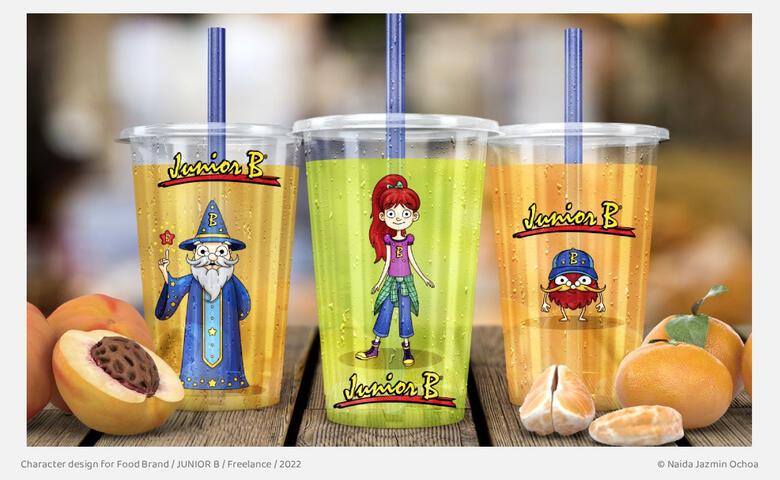 Character design for Food Brand